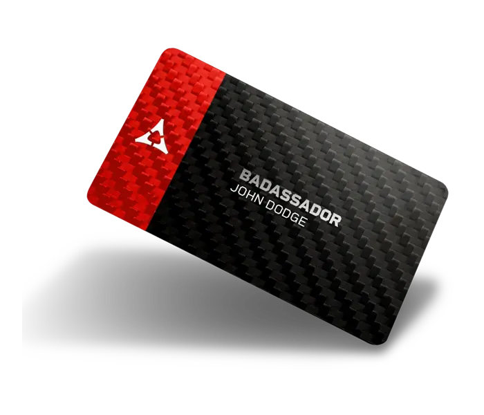 Badassador Card-CarRying PRIVILEGES