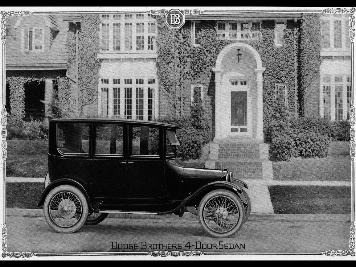 Dodge’s first four-door sedan, 1919.