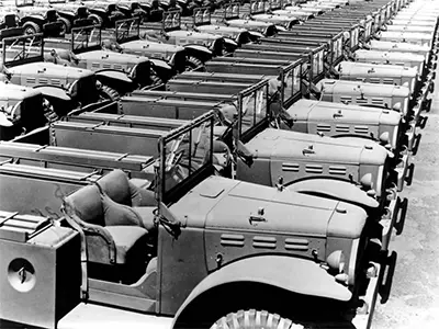 Dodge military trucks produced during World War II.
