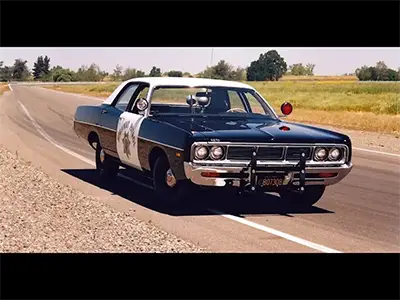 1969 Dodge Polara Police Pursuit, 375hp 440 Magnum V8.