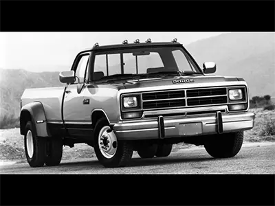 Dodge Ram Cummins Diesel Prototype from the 1980s.