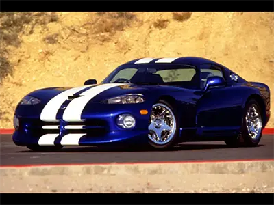 Dodge Viper GTS coupe from the 1990s.