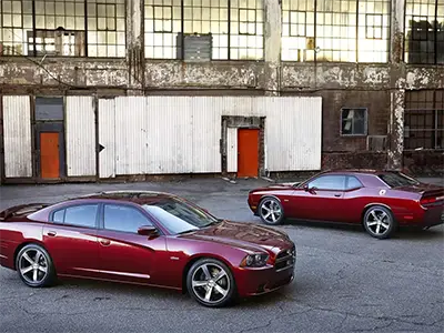 Dodge Challenger and Charger 100th Anniversary editions.
