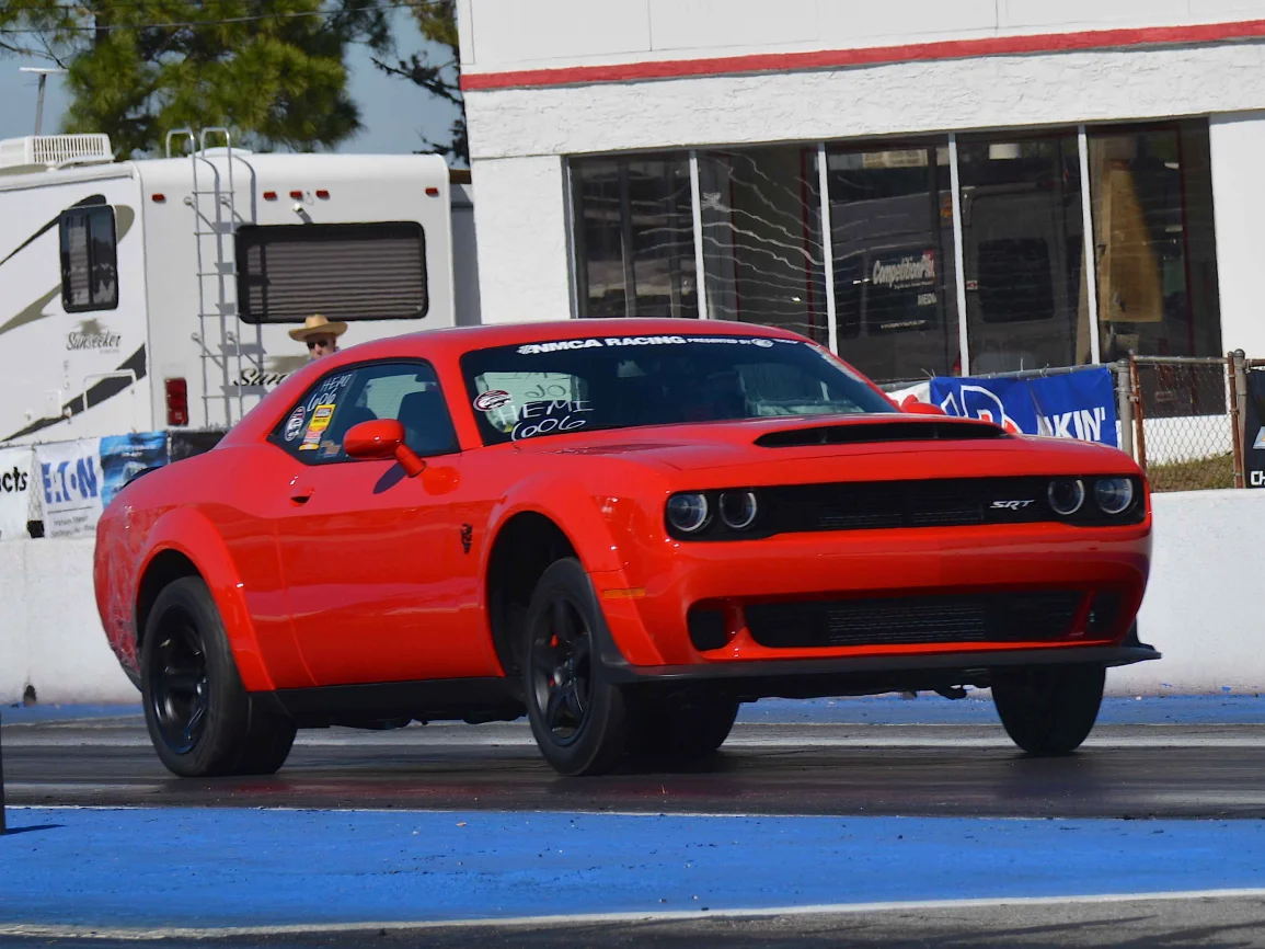 2018 Dodge Challenger SRT Demon, nine-second quarter mile.